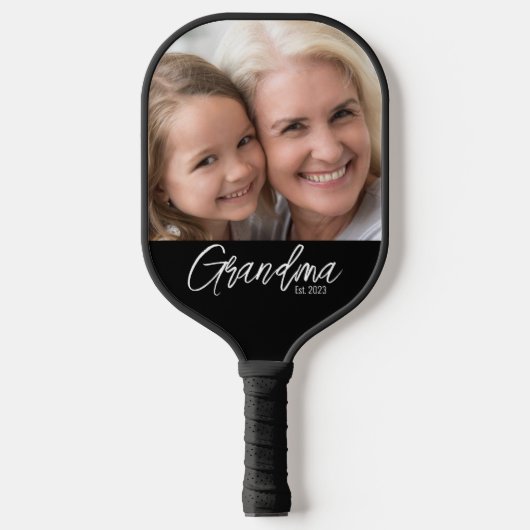 Aanpasbaar Oma Opgericht Jaar Foto Pickleball Paddle (Voorkant)