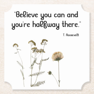 Aanpasbaar onderzetter met bloemenmotieven