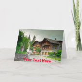 Aanpasbaar Oostenrijk Kaart (Voorkant)