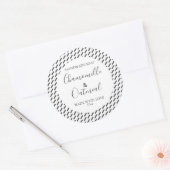 Aanpasbaar pakket zeep Label Pattern Modern (Envelop)