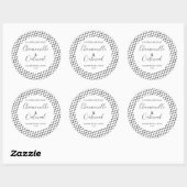 Aanpasbaar pakket zeep Label Pattern Modern (Vel)