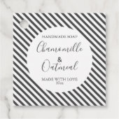 Aanpasbaar pakket zeep Label Pattern Modern (Voorkant)