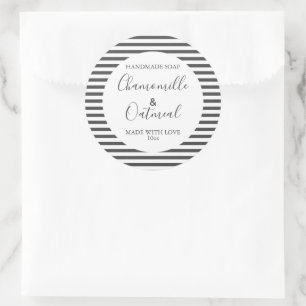 Aanpasbaar pakket zeep Label Pattern Modern