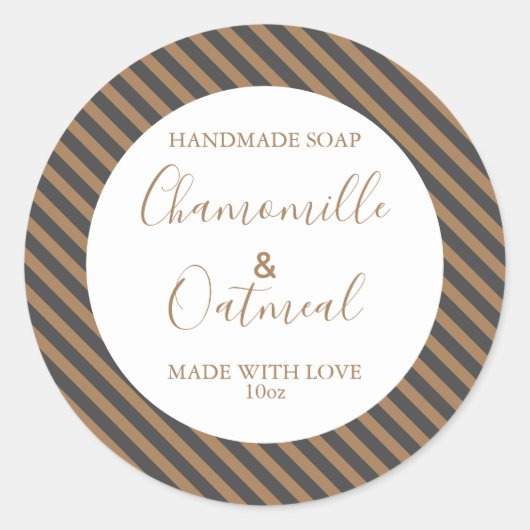 Aanpasbaar pakket zeep Label Pattern Modern (Voorkant)