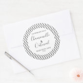 Aanpasbaar pakket zeep Label Pattern Modern (Envelop)