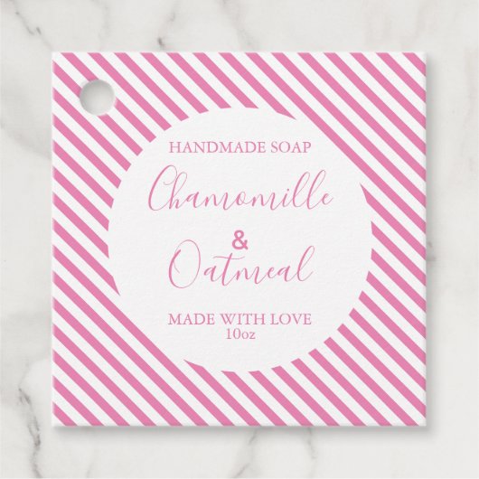 Aanpasbaar pakket zeep Label Pattern Modern (Voorkant)