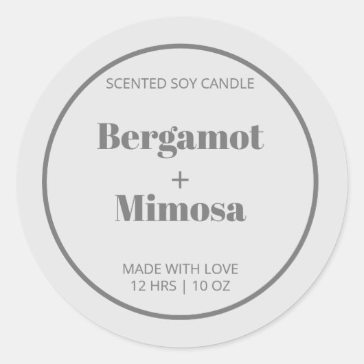 Aanpasbaar pakket zeep Label Pattern Modern (Voorkant)