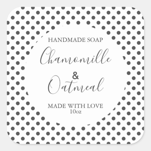 Aanpasbaar pakket zeep Label Pattern Modern (Voorkant)