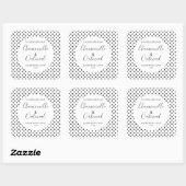 Aanpasbaar pakket zeep Label Pattern Modern (Vel)