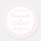 Aanpasbaar pakket zeep Label Pattern Modern (Voorkant)