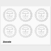 Aanpasbaar pakket zeep Label Pattern Modern (Vel)