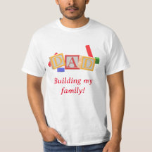 Aanpasbaar papa T-shirt
