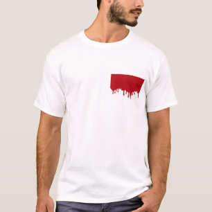 Aanpasbaar Pocket Drip T-Shirt
