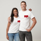 Aanpasbaar Pocket Drip T-Shirt (Unisex)