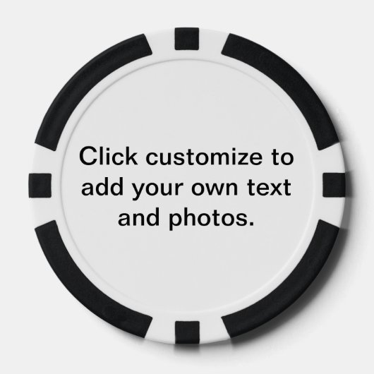aanpasbaar poker chips (Voorkant)