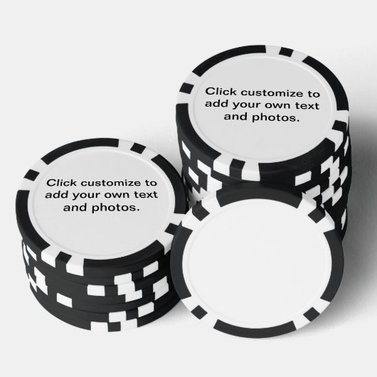 aanpasbaar poker chips (Opstapeling)