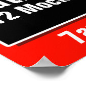 Aanpasbaar poster voor GARDE VERKOOP (Hoek)