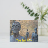 Aanpasbaar Praag monument Briefkaart (Staand voorkant)