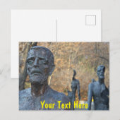 Aanpasbaar Praag monument Briefkaart (Voorkant / Achterkant)