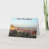 Aanpasbaar Praag panorama Kaart (Voorkant)