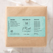 Aanpasbaar Product Mint Rustic Etiket (Insitu)