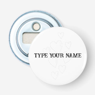 Aanpasbaar Product Voeg Uw Eigen Tekst of Ontwerp Button Flesopener