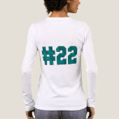 Aanpasbaar PTSD-bewustzijn Tri-Blend Shirt (Achterkant)
