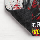 Aanpasbaar Punk Meisje Gitarist Art Inspirerend Muismat (Hoek)