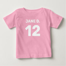 Aanpasbaar roze (voor- en achterkant ontwerp) baby