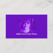 Aanpasbaar S/O-visitekaartje voor jowelen Visitekaartje (Achterkant)