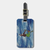 Aanpasbaar ski-Bagagelabel Bagagelabel (Voorkant verticaal)