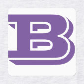 Aanpasbaar strijkijzer op letters labels (Design 2)