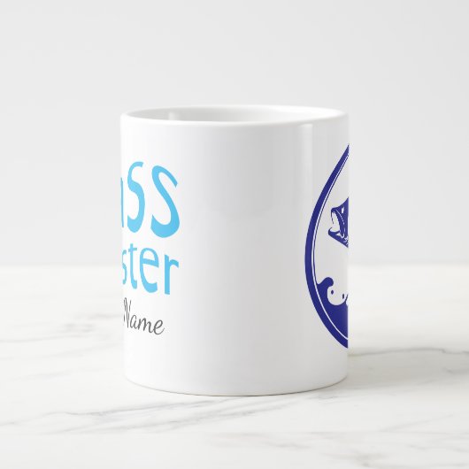Aanpasbaar (SVG-beheerde illustraties) NAAM Grote Koffiekop (Voorkant)