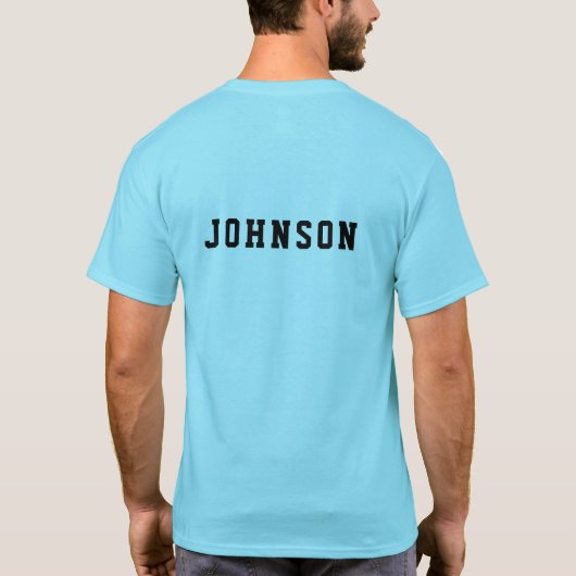 Aanpasbaar T-shirt voor klas van 2026 (Achterkant)
