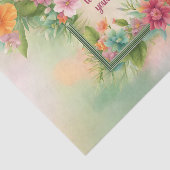 Aanpasbaar tropisch tissue-verpakkings papier (Detail)