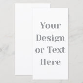 Aanpasbaar Uw Ontwerp of Tekst Hier Persoonlijk (Voorkant / Achterkant)