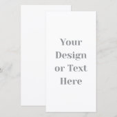 Aanpasbaar Uw Ontwerp of Tekst Hier Persoonlijk Save The Date (Voorkant / Achterkant)