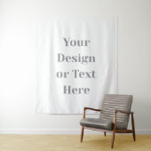 Aanpasbaar Uw Ontwerp of Tekst Hier Persoonlijk Wandkleed (In situ)