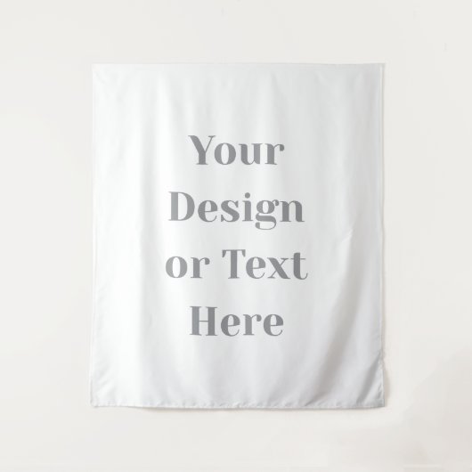 Aanpasbaar Uw Ontwerp of Tekst Hier Persoonlijk Wandkleed (Voorkant)