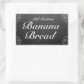 Aanpasbaar vintage sierlijk frame krijtbord label (Tas)