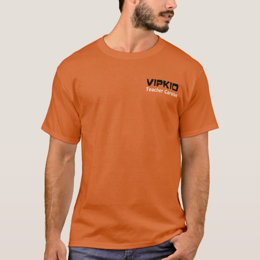 Aanpasbaar VIPKID-leraar T-Shirt (Voorkant)