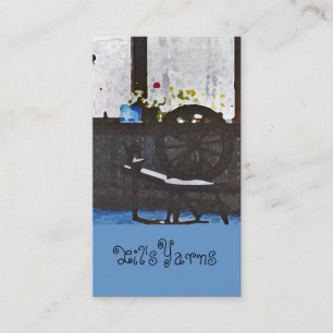 Aanpasbaar Visitekaartje met draaiend wiel