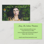 Aanpasbaar Visitekaartje met schilderen (Voorkant / Achterkant)