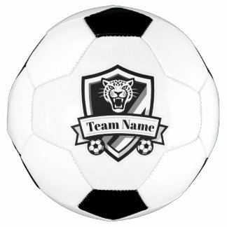 Aanpasbaar Voetbalteam Jaguar Logo Voetbal