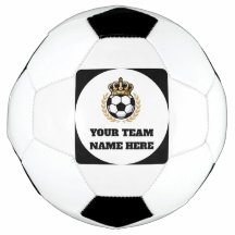 Aanpasbaar Voetbalteam Voetbal Koning Logo