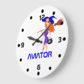 Aanpasbaar voor  witch Aviator Grote Klok (Hoek)