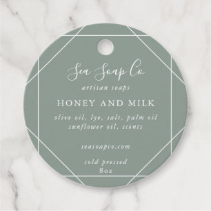 Aanpasbaar zeep Label