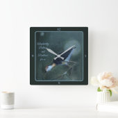 "Aanpasbaarheid, balans en veerkracht" Wandklok (Huis)