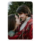 Aanpasbare 2-zijdige Elegante Rollen 2 Foto Magneet (Verticaal)