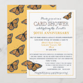 Aanpasbare 50ste verjaardag kaart shower verzoek (Voorkant / Achterkant)